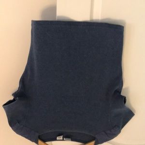 Armani exchange blue jersey t-shirt with logo